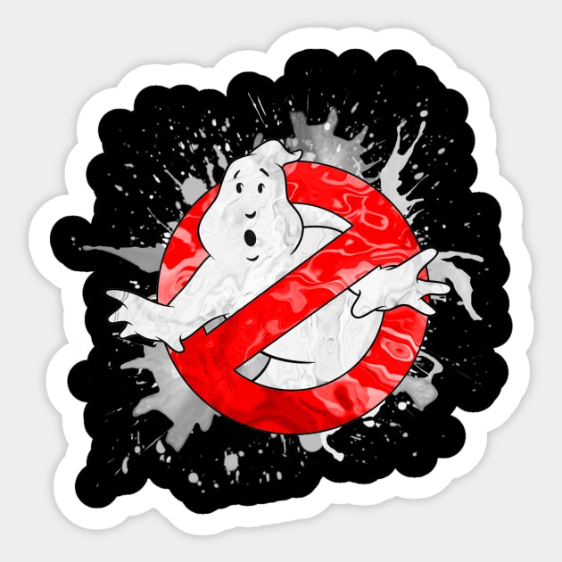 Ectoplasm Logo Sticker by Leroy Binks